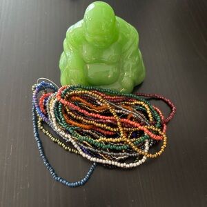 🎉 🆕 Colorful Beaded Bracelets Set